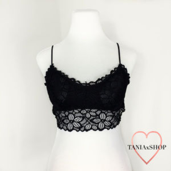 "Say You Need Me" Black Bralette - Picture 2 of 5